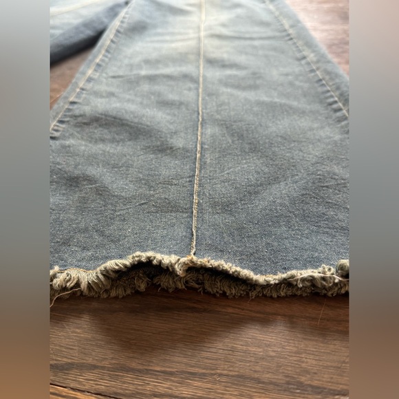 Wide Leg High-Rise Blue Jeans - Women's XL NWOT - Picture 3 of 5